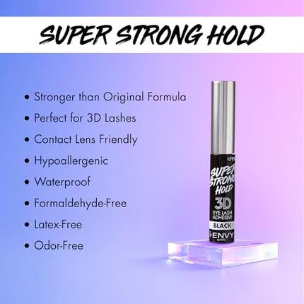 I-envy Super Strong Hold 3d Strip Lash Glue-kpeg14n(black)