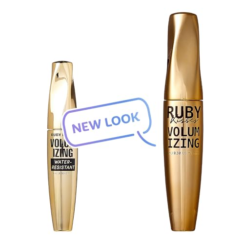 Ruby Kisses Mascara Waterproof Lengthening Mascara- Rmav01(volumizing)