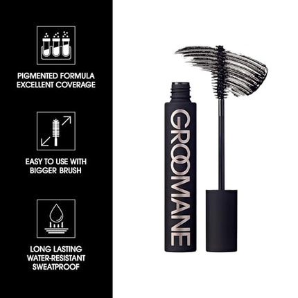 Red By Kiss Groomane Men Gray Coverage Touch-up-gr01(black, 0.33oz)