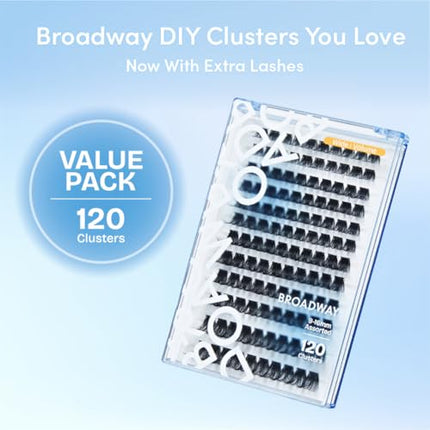 Kiss Broadway Lash Clusters-diym40