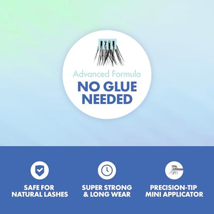 I•envy Press&go Waterproof Self-adhesive Eyelashes,-pwk02(x-volume)