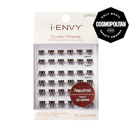Kiss I-envy Cluster Palette Lash Refill-cpr18(dramatic 10-15mm #18)