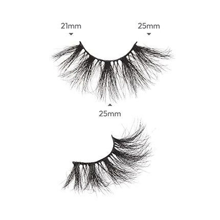I-envy False Lashes, Mink 3d Lashes Value Pack-kmin12(2pack)