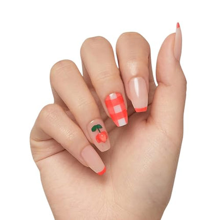 Kiss Gel Fantasy Allure Press On Nails-fa12