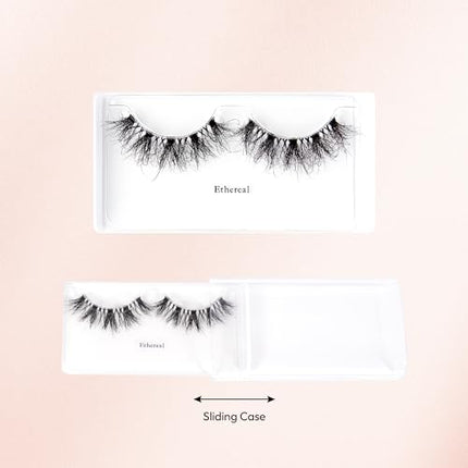 Vluxe Airy Mink False Eyelashes, 100% Real Mink-vam05(ethereal)