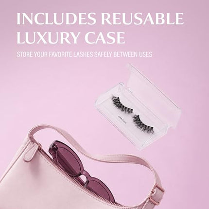 Kiss Vluxe Real Mink Dd Curl Eyelashes, 100% Real Mink-vcm04(heritage)