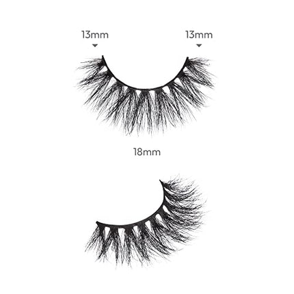 I-envy False Lashes, Mink 3d Lashes Value Pack-kmin19