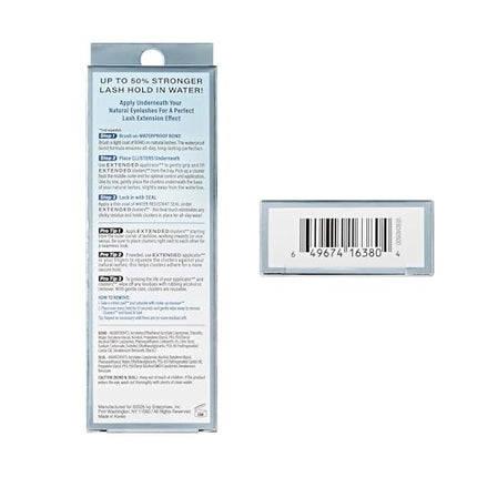 Kiss Vluxe Diy Eyelash Extension Lash Adhesive-veb04(black 0.29oz)