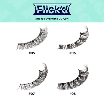 I-envy False Strip Lashes Flick'd D-curl-ifk