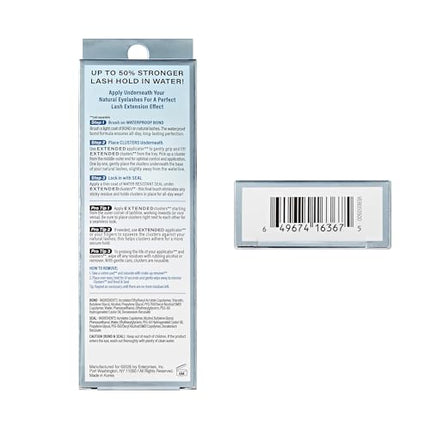 Kiss Vluxe Diy Eyelash Extension Lash Adhesive-veb05(clear 0.29oz)