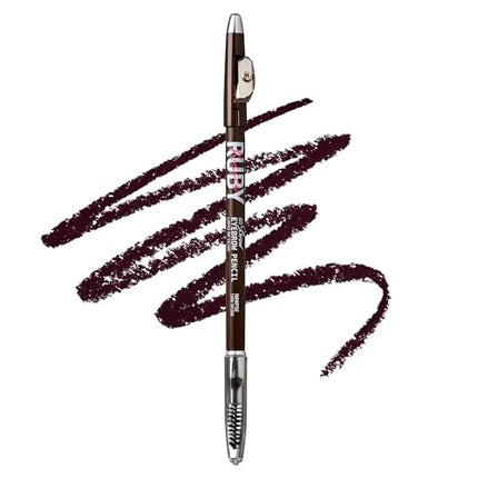 Kiss Go Brow Eyebrow Wooden Pencil Dark Brown-rbwp02