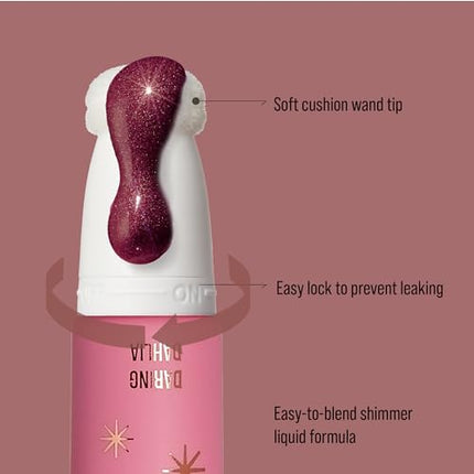 Kiss New York Professional Pearl Liquid Blush Wand-pbw05(daring Dahlia)
