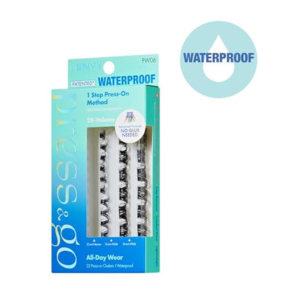 I-envy Press&go Waterproof Self-adhesive Eyelashes-pw06(2x-volume)