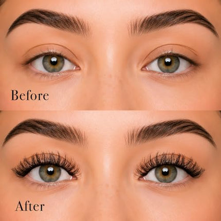 Kiss Vluxe Real Mink Dd Curl Eyelashes, 100% Real Mink-vdm04(decadent)