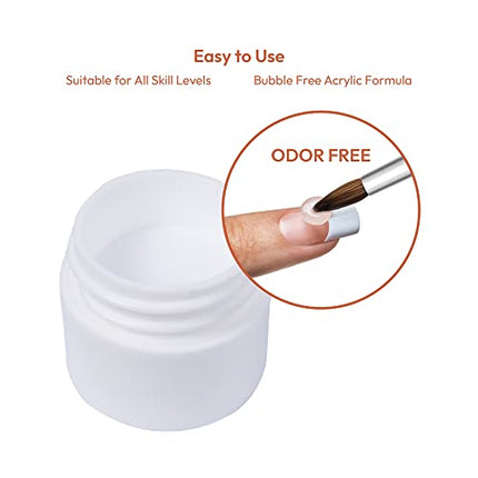 Goldfinger Odorless Acrylic Nails Kit-oak01