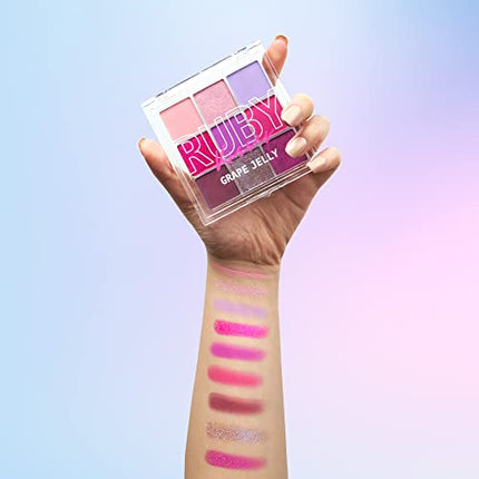 Kiss Ruby Kisses Eyeshadow Palette- Rmps14d(grape Jelly)