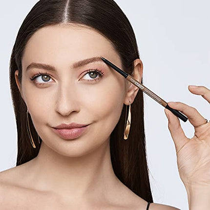 Kiss New York Professional Brow Pencil With Spoolie Brush-kbpp04a(dark Brown)