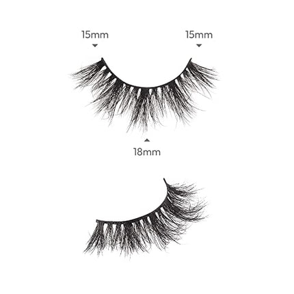 I-envy False Lashes, Mink 3d Lashes Value Pack-kmin03(3pack)