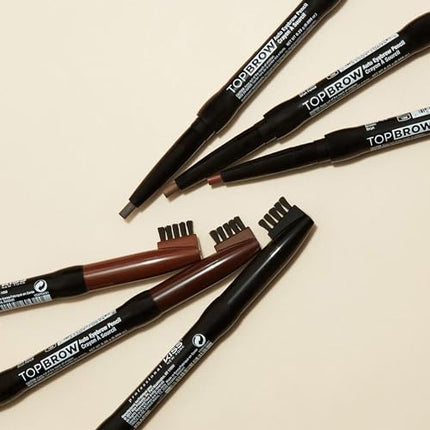 Kiss New York Top Brow Auto Pencil, Long-lasting Eyebrow Makeup Definer-kbap