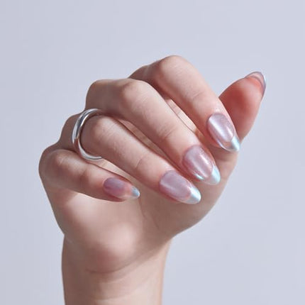 Kiss Glam, Press On Nails, Nail Glue Included-gs30(pink Sugar)