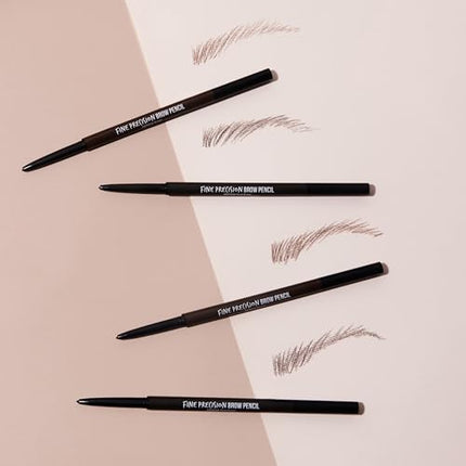 Kiss New York Professional Brow Pencil With Spoolie Brush-kbpp03a(brown)