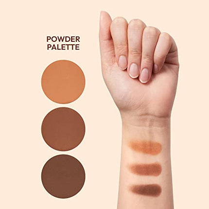Kiss Ruby Kisses Contour Palette 3-in-1 Contour, Conceal-ctp01