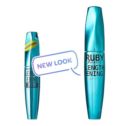 Ruby Kisses Waterproof Lengthening Mascara- Rlw01(lengthening Waterproof)