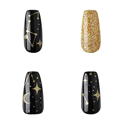 Goldfinger 24 Pcs Press On Nails-gd49
