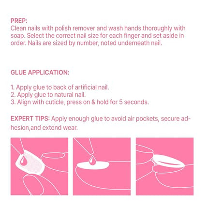 Goldfinger False Nails Kit-gjc