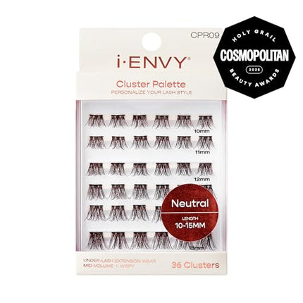 Kiss I-envy Cluster Palette Lash Refill-cpr18(dramatic 10-15mm #18)