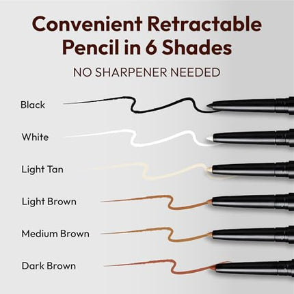 Red Pro Groomane Barber Line Up Pencil-gr44(light Brown)