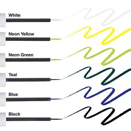 Ruby Kisses Color Liquid Eyeliner-rce06(black)