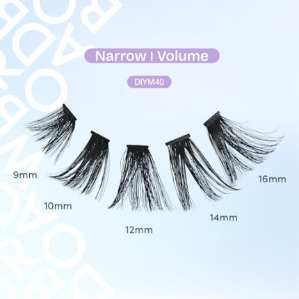 Kiss Broadway Lash Clusters-diym40