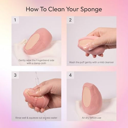 Kiss New York 2 Pcs Makeup Sponge Set-mus15