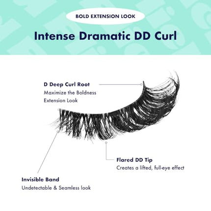 I-envy Flick'd Dd Curl False Lashes, 3 Pairs-ifkm09
