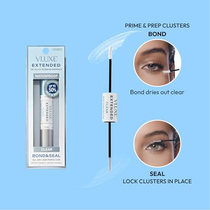 Kiss Vluxe Diy Eyelash Extension Lash Adhesive-veb05(clear 0.29oz)