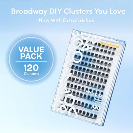 Kiss Broadway Lash Clusters-diym40