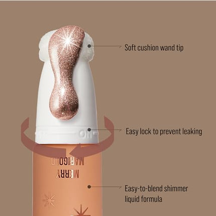 Kiss New York Professional Pearl Liquid Highlighter Wand-phw02(merry Marigold)