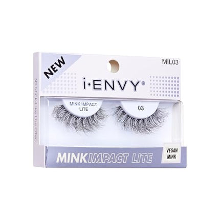 I-envy Mink Impact Lite - 100% 3d Mink-like Vegan Lashes-mil12