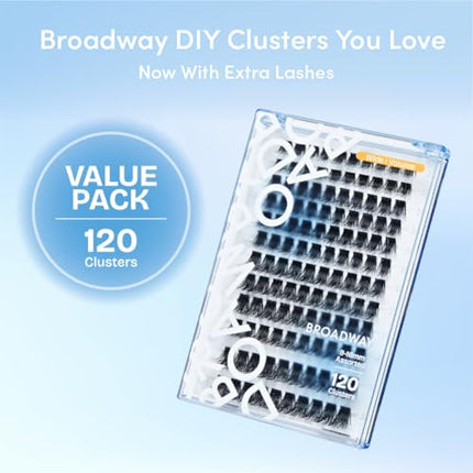 Kiss Broadway Lash Clusters-diym40