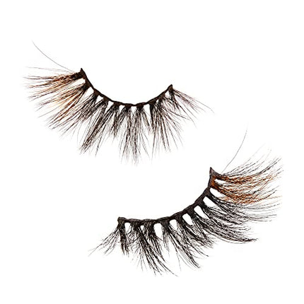 I-envy Color Couture Leopard 30 Faux Mink Lash Clusters-ic16(black Brown)