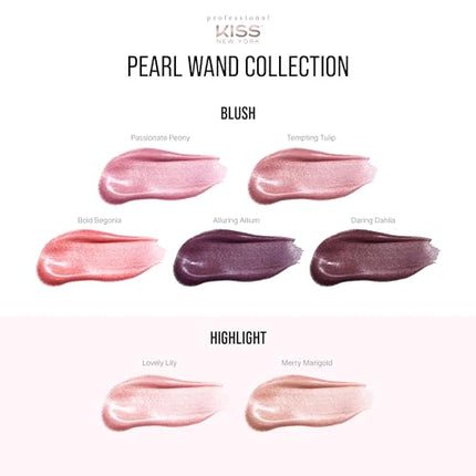 Kiss New York Professional Pearl Liquid Blush Wand-pbw05(daring Dahlia)