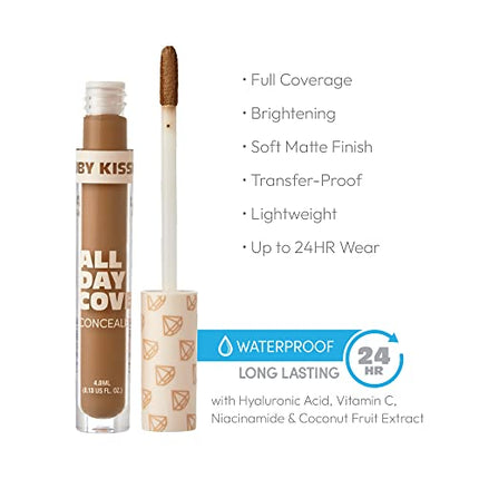 Ruby Kisses All Day Concealer 0.13 Fl Oz-rac12(4-3 Chestnut)