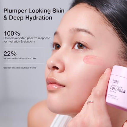 Kiss New York Plump Glow Collagen Jelly Cream 2.7oz-kjc01