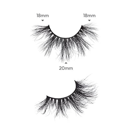 I-envy False Lashes, Mink 3d Lashes Value Pack-kmin19