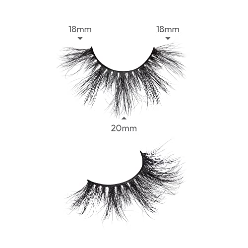 I-envy False Lashes, Mink 3d Lashes Value Pack-kmin19