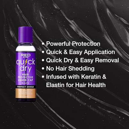Red By Kiss Quick Dry Hair Protective Liquid Cap-uhp04(clear, 8oz)