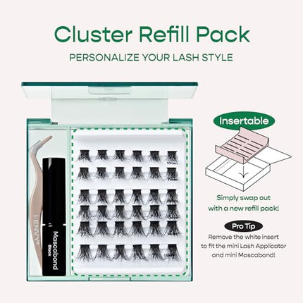 Kiss I-envy Cluster Palette Lash Refill-cpr18(dramatic 10-15mm #18)