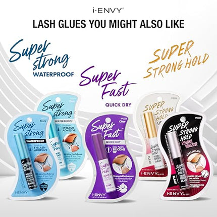 I-envy Super Fast Quick Dry Clear & Super Strong Hold Eyelash Adhesive-kpeg22(2pack)