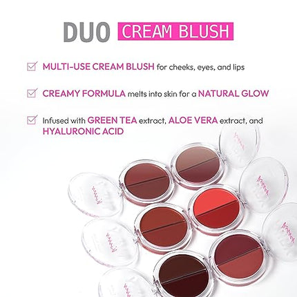 Ruby Kisses Duo Cream Blush-rdb06(pearlgasm)